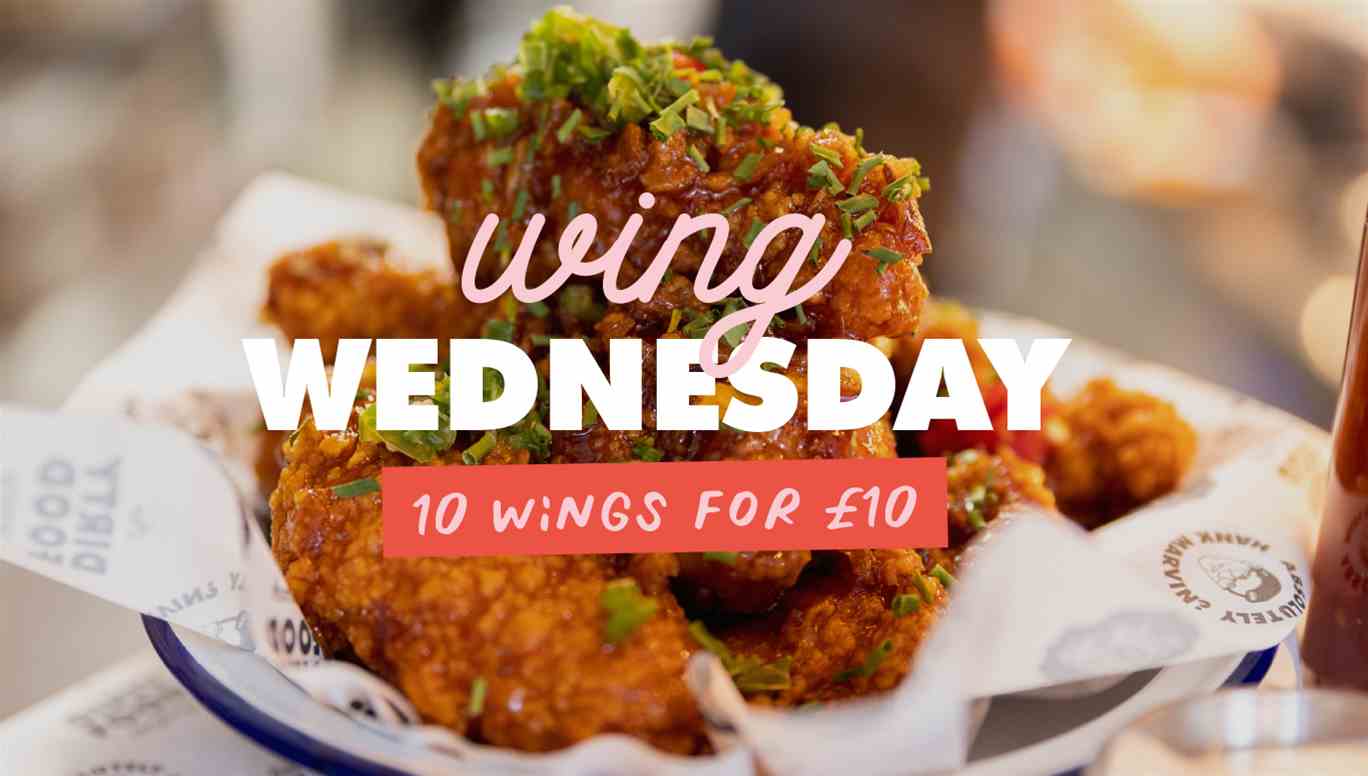 Wing Wednesday. 10 wings for £10.